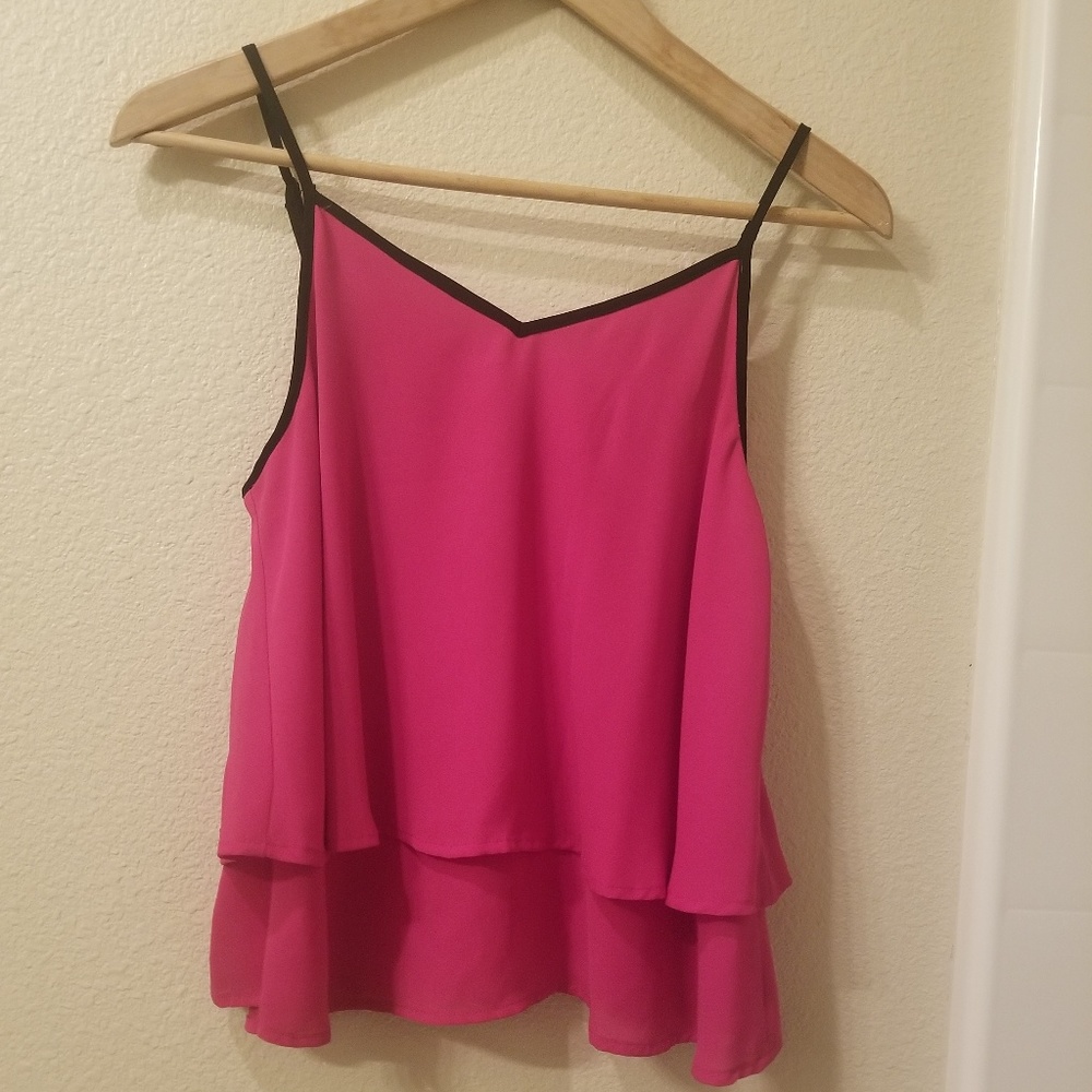Lamour fuschia tank size M